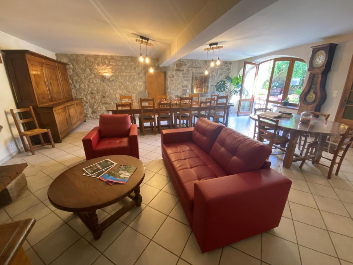 Chauzon Chambres D'Hotes Les Clapas מראה חיצוני תמונה