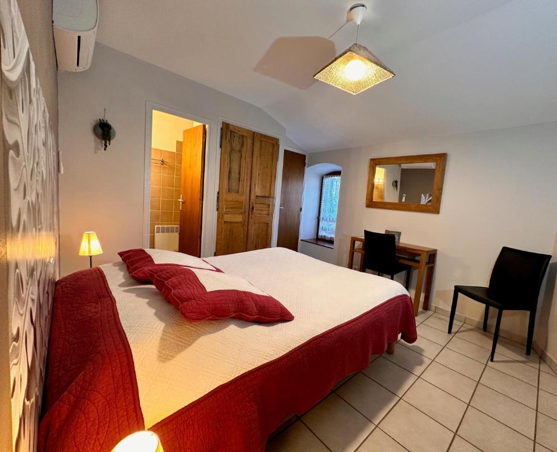Chauzon Chambres D'Hotes Les Clapas מראה חיצוני תמונה