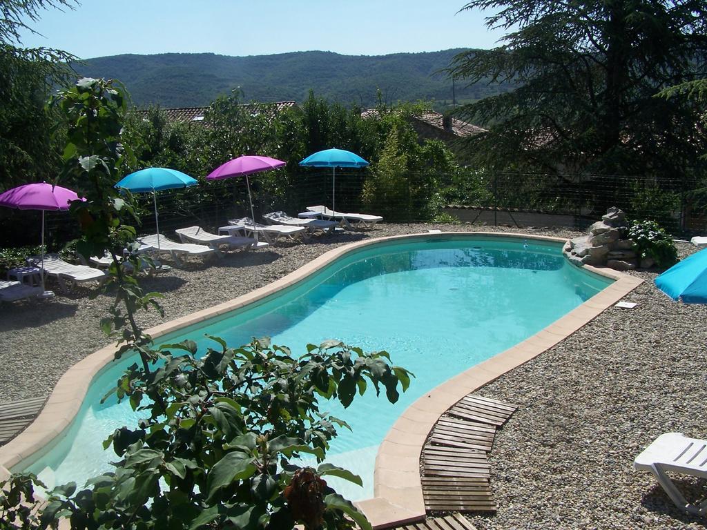 Chauzon Chambres D'Hotes Les Clapas מראה חיצוני תמונה